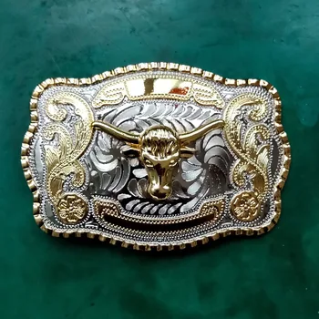 1 Pcs Big Size 138*95mm 131.6g Lace Flower Gold Bull Head Cowboy Metal Belt Buckle For Men's Jeans Belt Head
1 Pcs Big Size 138*95mm 131.6g Lace Flower Gold Bull Head Cowboy Metal Belt Buckle For Men's Jeans Belt Head