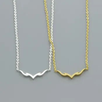 Wholesale 10pcs Collar Mujer Stainless Steel Gold Color Chain Elegant Elk Deer Antlers Pendant Necklace Women Christmas Gift
Wholesale 10pcs Collar Mujer Stainless Steel Gold Color Chain Elegant Elk Deer Antlers Pendant Necklace Women Christmas Gift