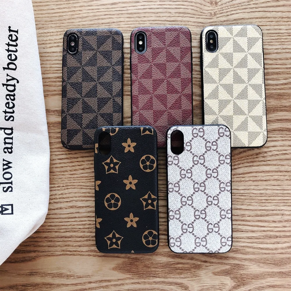 For iPhone X XS xs max XR Popular Female Style Lattice Texture mobile phone bags for iPhone 7 7p 8/8plus Soft edge case
For iPhone X XS xs max XR Popular Female Style Lattice Texture mobile phone bags for iPhone 7 7p 8/8plus Soft edge case