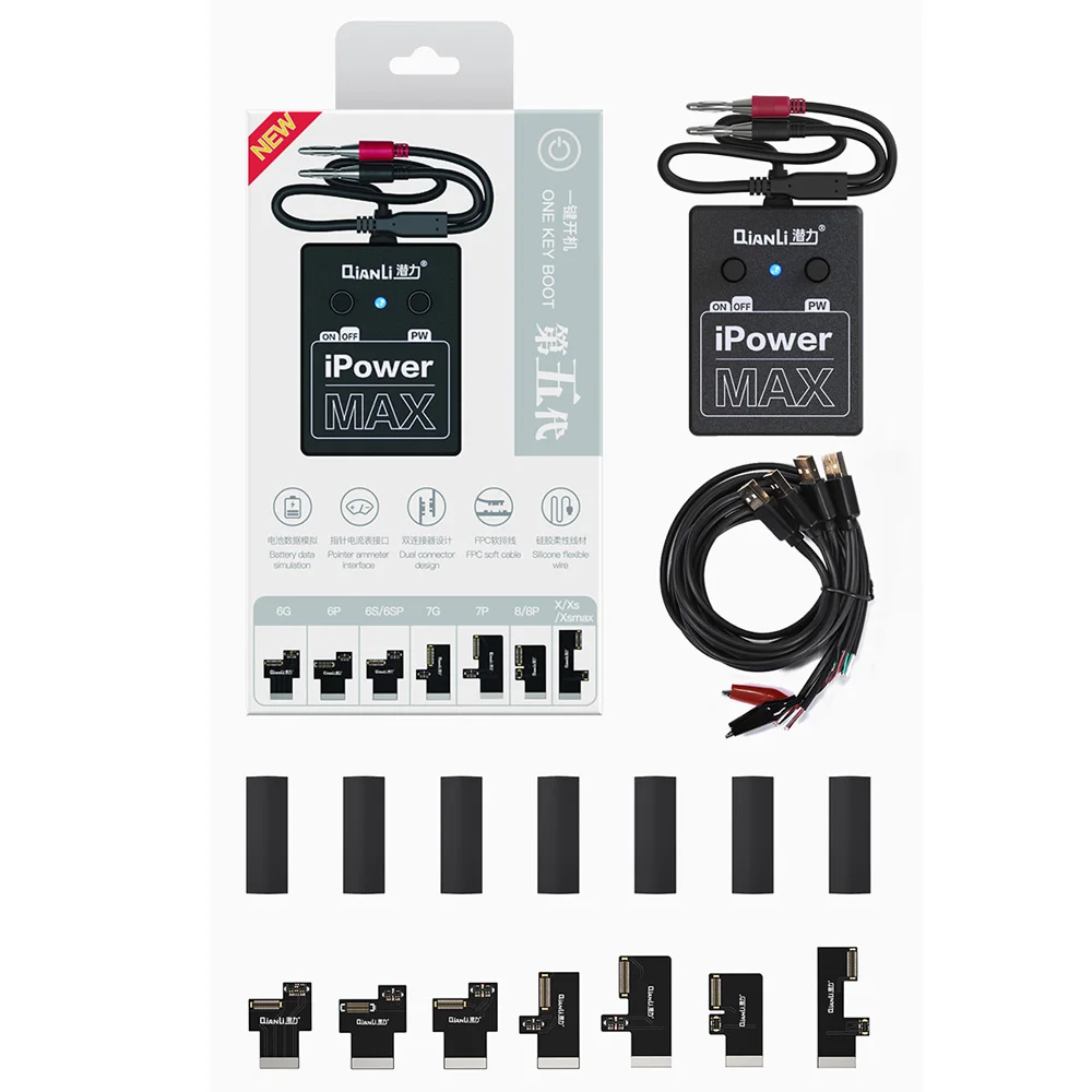 Qianli iPower MAX Mobile Phone Mainboard Repairing Box One Key Boot With 4 USB Controlling Cable for iPhone 6 6S 7 8 X XS XS MAX
Qianli iPower MAX Mobile Phone Mainboard Repairing Box One Key Boot With 4 USB Controlling Cable for iPhone 6 6S 7 8 X XS XS MAX