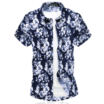 M-7XL mens shirts casual slim fit high quality shirts for men floral Elastic mercerized cotton men shirts short-sleeve
M-7XL mens shirts casual slim fit high quality shirts for men floral Elastic mercerized cotton men shirts short-sleeve