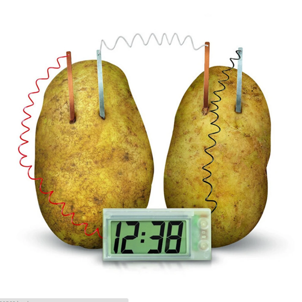 1Set Potato Clock Novel Green Science Project Experiment Kit Lab Home School Toy funny educational DIY material for children kid
1Set Potato Clock Novel Green Science Project Experiment Kit Lab Home School Toy funny educational DIY material for children kid