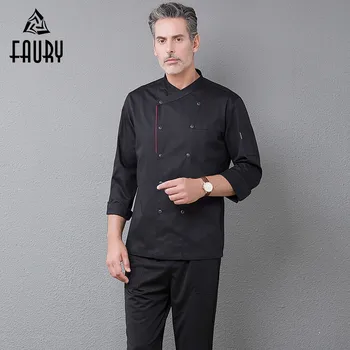 Restaurant Uniforms Shirts Chef Kitchen Work Clothing Cooking Jacket Master Chef Waiter Uniform Coats Cuisine Overalls Outfit
Restaurant Uniforms Shirts Chef Kitchen Work Clothing Cooking Jacket Master Chef Waiter Uniform Coats Cuisine Overalls Outfit