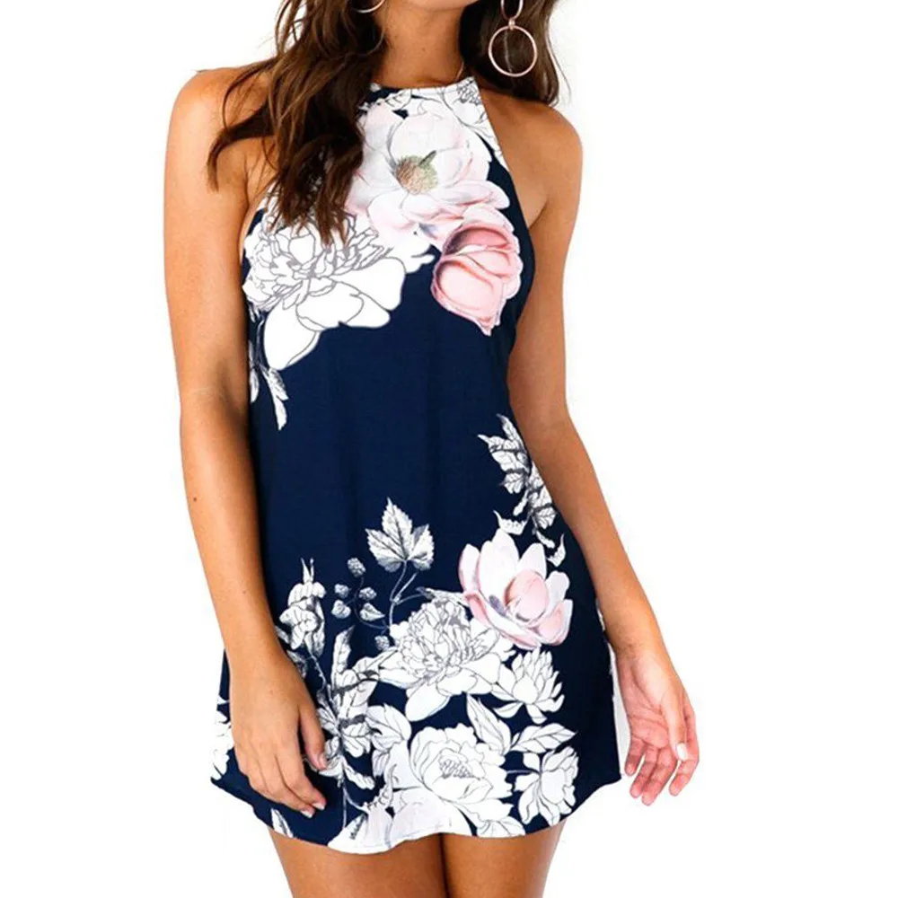 Women Summer Boho Short Mini Dress Evening Party Sexy Beach Dresses Sundress vestidos para playa mujer beach cover ups 2019
Women Summer Boho Short Mini Dress Evening Party Sexy Beach Dresses Sundress vestidos para playa mujer beach cover ups 2019