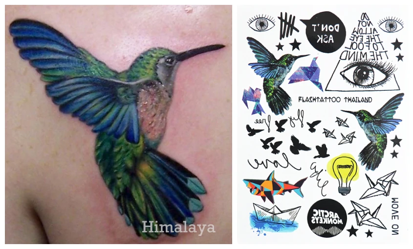#392 Hummingbird Electric Bulb Paper Boat Eye Temporary Body Tattoo Unisex Body Paint
#392 Hummingbird Electric Bulb Paper Boat Eye Temporary Body Tattoo Unisex Body Paint