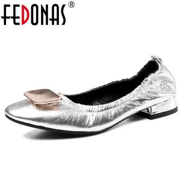 FEDONAS 2019 New Women Pumps Casual Genuine Leather Women Fashion Spring Wummer Shoes Woman Concise Vintage Round Toe Shoes
FEDONAS 2019 New Women Pumps Casual Genuine Leather Women Fashion Spring Wummer Shoes Woman Concise Vintage Round Toe Shoes