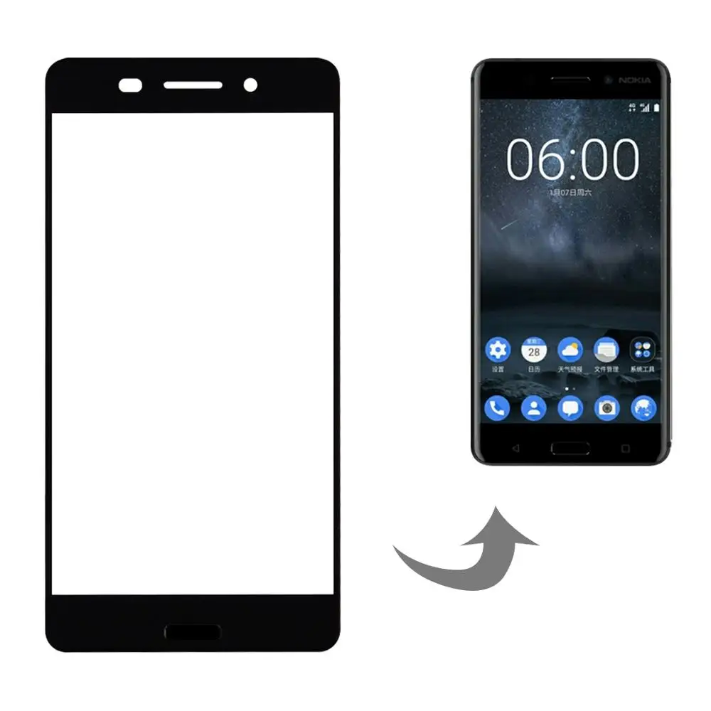 2019 New LCD Front Touch Glass Lens Panel For Nokia 7 Nokia 6 Touch Screen Outer Lens Digitizer Glass
2019 New LCD Front Touch Glass Lens Panel For Nokia 7 Nokia 6 Touch Screen Outer Lens Digitizer Glass
