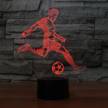 Football 3D Led Night Light Kids Bedroom Touch Sensor Usb Home Decoration Lamp Soccer Player Action Figure Table Lamp Bedside
Football 3D Led Night Light Kids Bedroom Touch Sensor Usb Home Decoration Lamp Soccer Player Action Figure Table Lamp Bedside