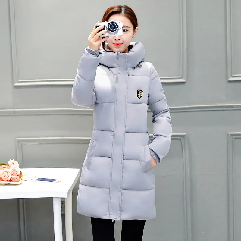 In winter, the new Korean version of the cotton dress lady has a large cap and a long hat
In winter, the new Korean version of the cotton dress lady has a large cap and a long hat