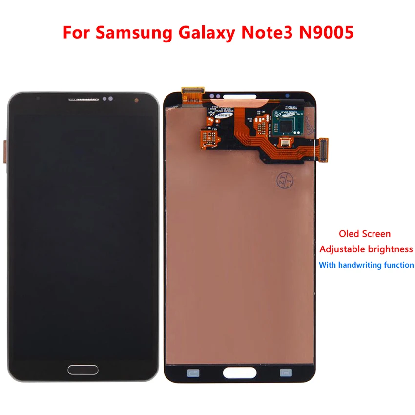 Super AMOLED Screen For Samsung Galaxy Note 3 LCD Display Note3 N9005 Touch Screen Digitizer N9002 N9006 Replace 5.7''
Super AMOLED Screen For Samsung Galaxy Note 3 LCD Display Note3 N9005 Touch Screen Digitizer N9002 N9006 Replace 5.7''