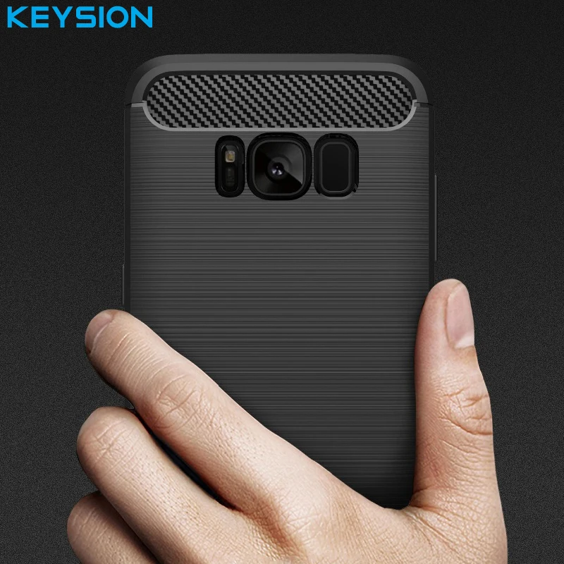 KEYSION чехол для телефона Samsung Galaxy Note 9 S9 Plus S8 S7 Edge экологичный Мягкий ТПУ