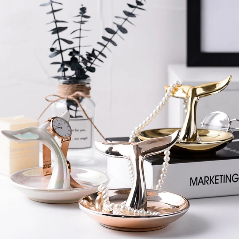 RUX WORKSHOP Creative whale tail ceramic jewelry plate Storage tray Jewelry food tray Home decoration plate
RUX WORKSHOP Creative whale tail ceramic jewelry plate Storage tray Jewelry food tray Home decoration plate
