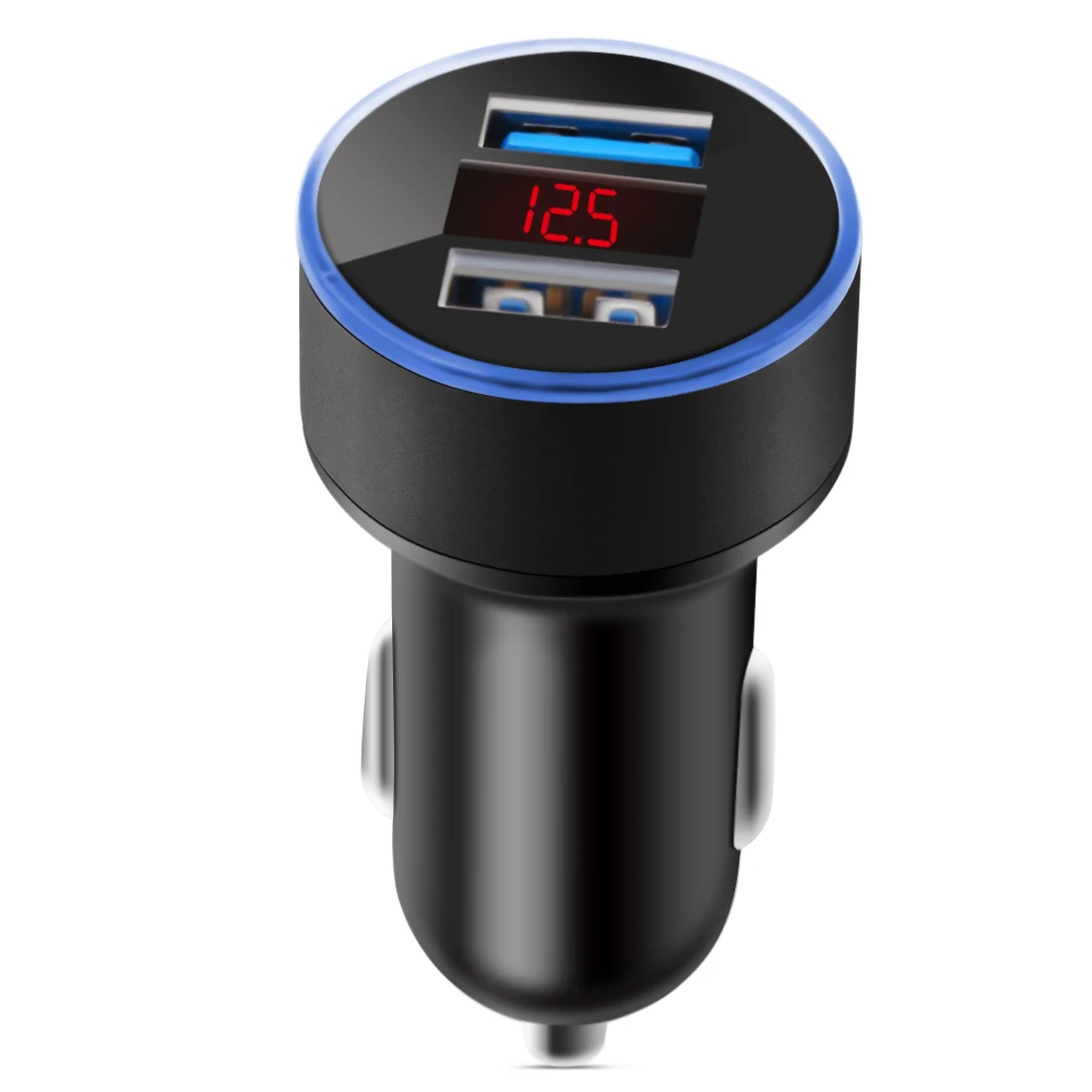 Car Charger 5V 3.1A With LED Display Universal Dual Usb for Volkswagen VW polo up golf mk5 mk6 mk7 t4 t5 estate sharn combi
Car Charger 5V 3.1A With LED Display Universal Dual Usb for Volkswagen VW polo up golf mk5 mk6 mk7 t4 t5 estate sharn combi
