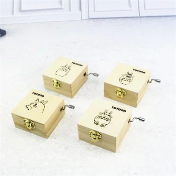 Wooden Totoro Cartoon Music Box Anime Musical Boxes Hand Crank Music Boxes Christmas Birthday Student Creative Gifts Kids Toys
Wooden Totoro Cartoon Music Box Anime Musical Boxes Hand Crank Music Boxes Christmas Birthday Student Creative Gifts Kids Toys