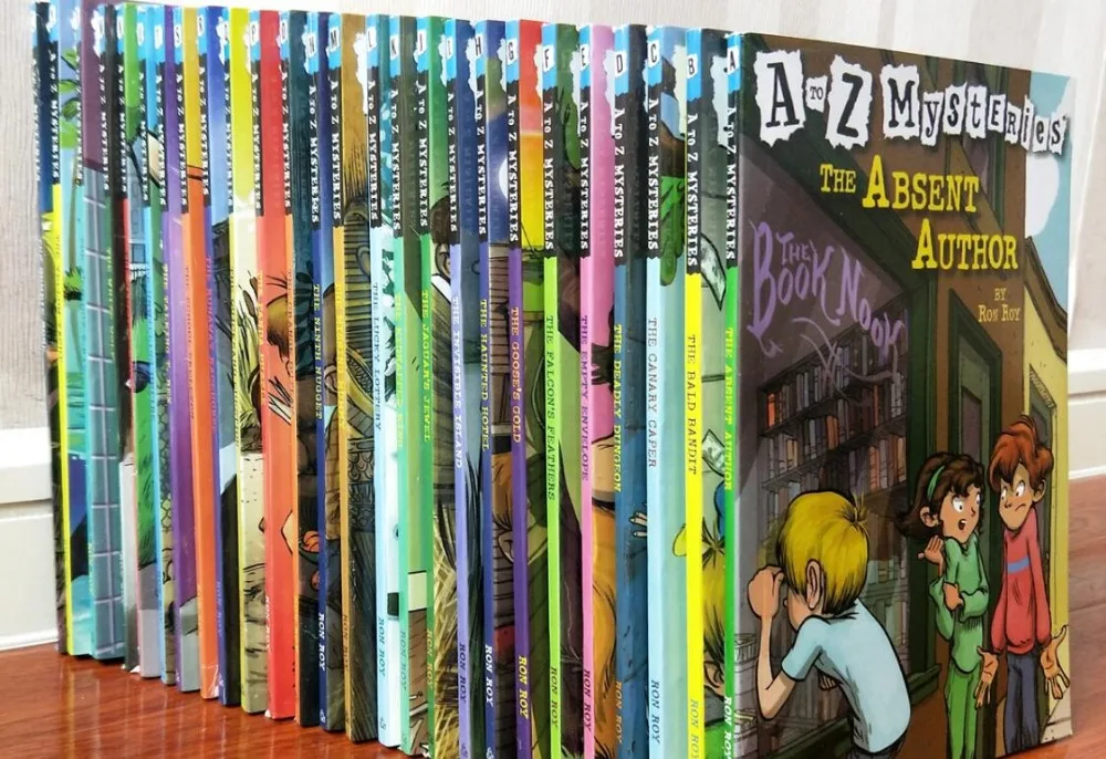 A to Z Mysteries развивает привычку для чтения детей детская литература внеклассная