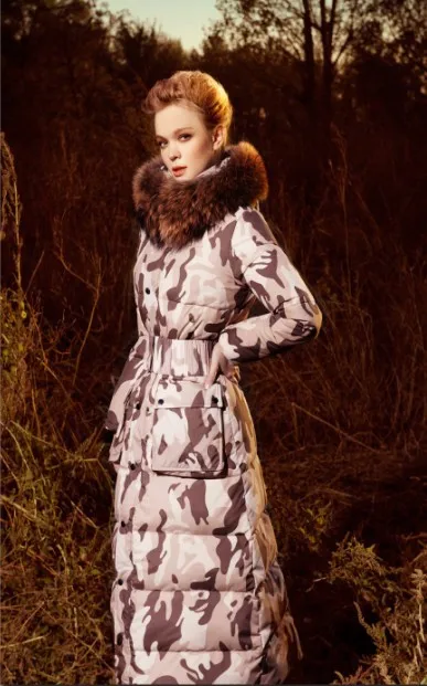 2017 Winter Women's Fashion Military Style Duck Down full length Jacket Natural Fur Hoodie Ladies Warm Belted army Coat WD2025
2017 Winter Women's Fashion Military Style Duck Down full length Jacket Natural Fur Hoodie Ladies Warm Belted army Coat WD2025