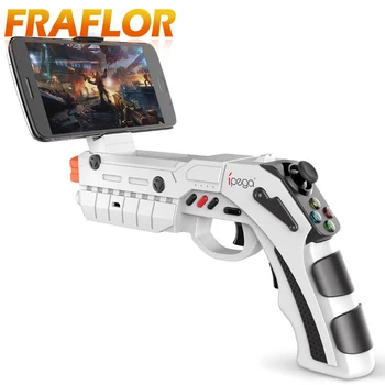 Bluetooth Gamepad Shooting AR Gun Joystick Somatosensory Vibration for Android iOS Support 4-6'' Phone PC AR Game Controller
Bluetooth Gamepad Shooting AR Gun Joystick Somatosensory Vibration for Android iOS Support 4-6'' Phone PC AR Game Controller