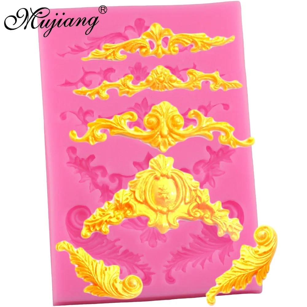 European Style Relief Lace Silicone Molds Fondant Cake Chocolate Mold Kitchen Baking Cake Border Decoration Tools CT375
European Style Relief Lace Silicone Molds Fondant Cake Chocolate Mold Kitchen Baking Cake Border Decoration Tools CT375