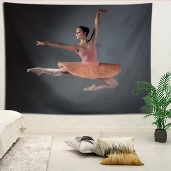 Hot Selling Custom Ballet Wall Tapestry Home Decorations Wall Hanging Tapestries For Living Room Bedroom More size
Hot Selling Custom Ballet Wall Tapestry Home Decorations Wall Hanging Tapestries For Living Room Bedroom More size
