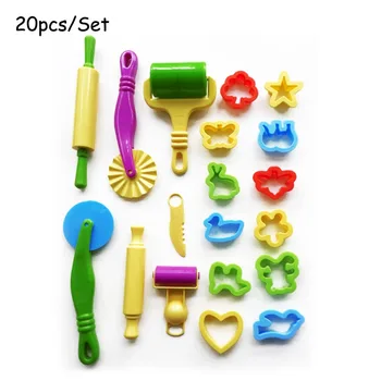 20Pcs/Set Polymer Clay Playdough Kit Tools Plasticine Tools Kid For Light Plasticine Modeling Plastic Sculpting Play Dough Tools
20Pcs/Set Polymer Clay Playdough Kit Tools Plasticine Tools Kid For Light Plasticine Modeling Plastic Sculpting Play Dough Tools