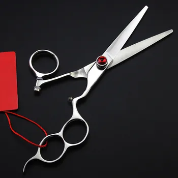 Upscale professional Japan 440C steel 6 inch Fly rotation cutting hair scissors makeup barber cut shears hairdressing scissors 
Upscale professional Japan 440C steel 6 inch Fly rotation cutting hair scissors makeup barber cut shears hairdressing scissors