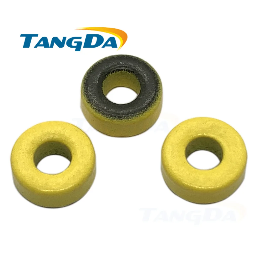 

Tangda T30 Iron powder cores T30-6 OD*ID*HT 8*3.7*3.5 mm 3.6nH/N2 8.5uo Iron dust core Ferrite Toroid toroidal yellow gray PR