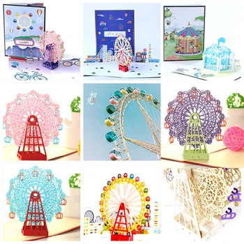 3D Pop up Invitations Greeting Gift Cards Blank Postcards Birthday Thanksgiving Gift Handmade Christmas Thank You Customized
3D Pop up Invitations Greeting Gift Cards Blank Postcards Birthday Thanksgiving Gift Handmade Christmas Thank You Customized