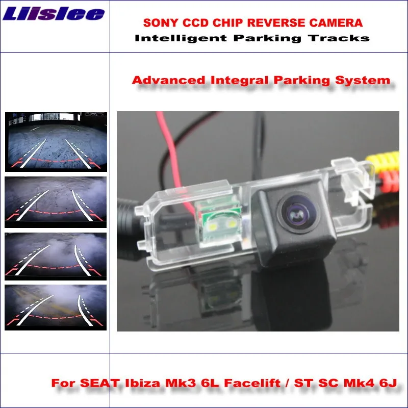 Liislee Rear Rear Camera For SEAT Ibiza Mk3 6L Facelift Intelligent Parking Tracks Backup Reverse / Dynamic Guidance Tragectory
Liislee Rear Rear Camera For SEAT Ibiza Mk3 6L Facelift Intelligent Parking Tracks Backup Reverse / Dynamic Guidance Tragectory