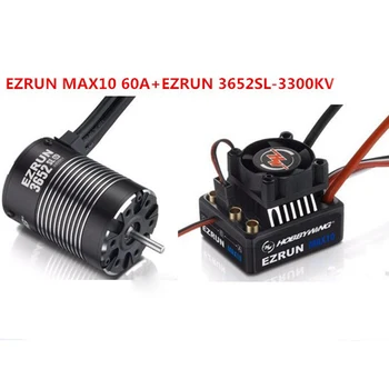 Hobbywing Combo EZRUN MAX10 60A Brushless ESC+3652SL G2 3300KV / 4000KV / 5400K Waterproof Brushless Motor for 1/10 RC Truck/Car
Hobbywing Combo EZRUN MAX10 60A Brushless ESC+3652SL G2 3300KV / 4000KV / 5400K Waterproof Brushless Motor for 1/10 RC Truck/Car