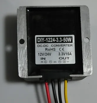 DC DC 12V24V(6V-40V) To 3.3V 15A 50W Step Down Converter Buck Module Car Power Converter Adapter Voltage Regulator Waterproof
DC DC 12V24V(6V-40V) To 3.3V 15A 50W Step Down Converter Buck Module Car Power Converter Adapter Voltage Regulator Waterproof
