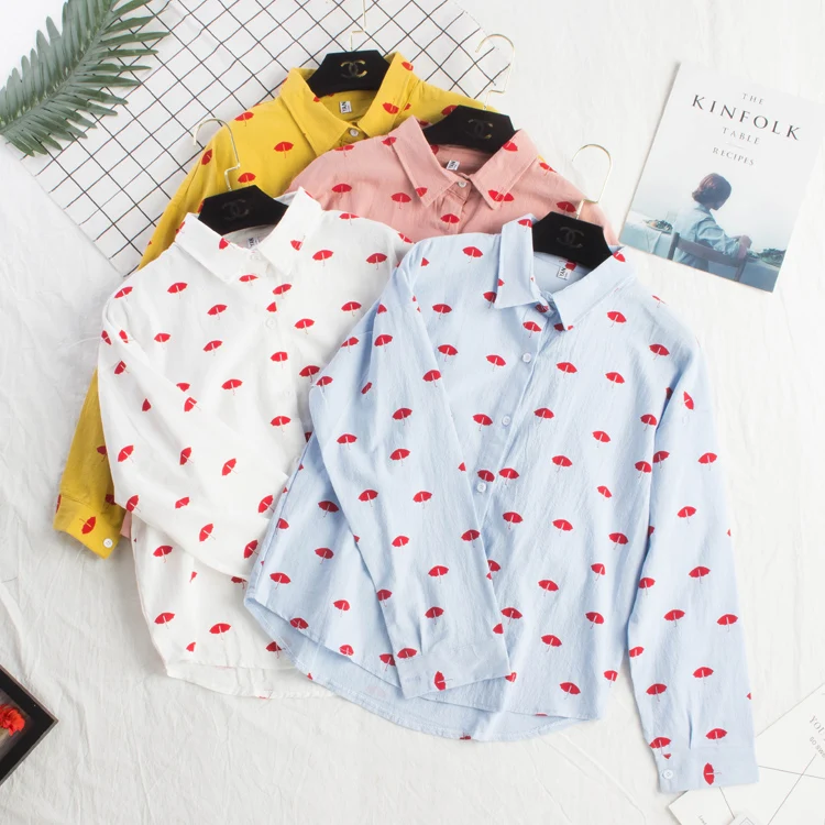 Harajuku BF Wind Women Shirt Female Long Sleeve Loose Lips Printing Femela Blouse Batwing Sleeve Femela Cotton Camisas De Mujer
Harajuku BF Wind Women Shirt Female Long Sleeve Loose Lips Printing Femela Blouse Batwing Sleeve Femela Cotton Camisas De Mujer