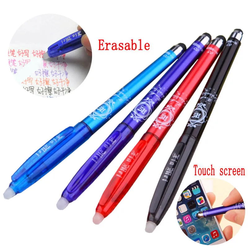0.5mm Erasable Pen Capacitance Gel Pen Refill Ink Available Blue/Black/Red Erasable Refill For Student Writing Office Stationery
0.5mm Erasable Pen Capacitance Gel Pen Refill Ink Available Blue/Black/Red Erasable Refill For Student Writing Office Stationery