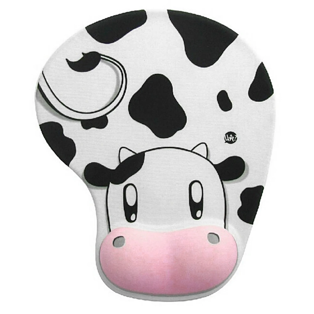 Hot Selling Lovely Cow Pattern Mouse Mat Stereoscopic Mouse Mat With Wrist Pad Design Cute Silicone Mouse Pad
Hot Selling Lovely Cow Pattern Mouse Mat Stereoscopic Mouse Mat With Wrist Pad Design Cute Silicone Mouse Pad