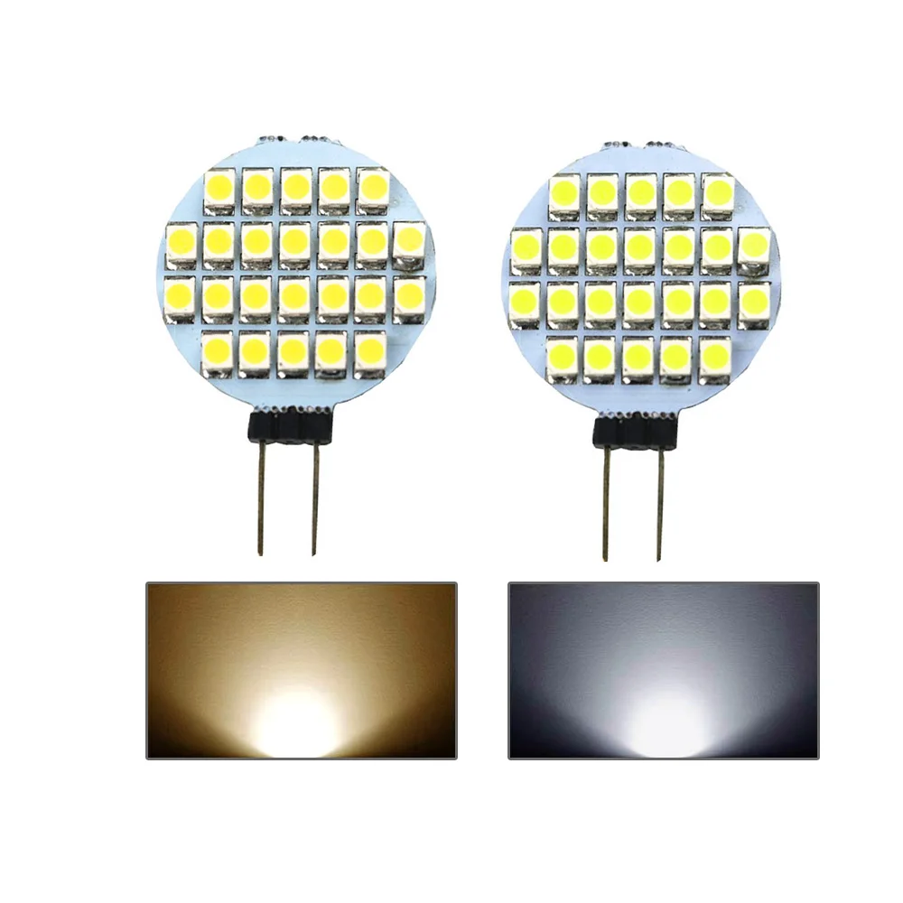 G4 12V Led Lamp Bulb White Warm White Light Source 2528 SMD for Spotlight Corn Bulb Car Boat Camping Lighting JQ
G4 12V Led Lamp Bulb White Warm White Light Source 2528 SMD for Spotlight Corn Bulb Car Boat Camping Lighting JQ