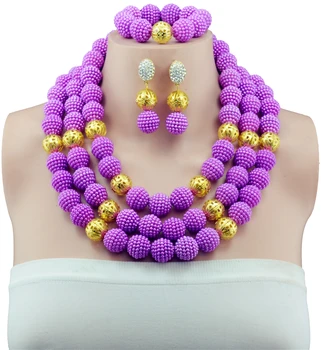 Popular Purple Imitation Pearl Balls Necklace Bridal Jewelry Sets Nigerian Wedding African Beads Jewelry Set Free Shipping10061
Popular Purple Imitation Pearl Balls Necklace Bridal Jewelry Sets Nigerian Wedding African Beads Jewelry Set Free Shipping10061