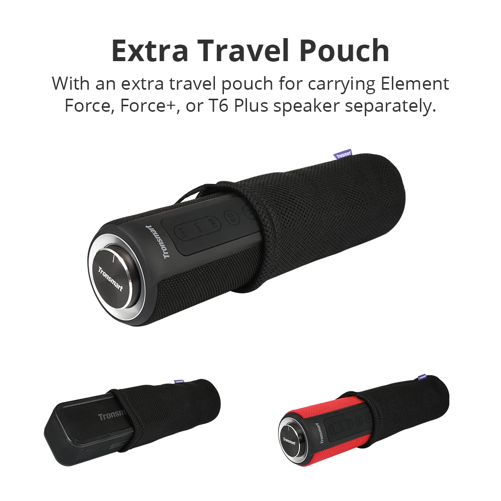 Tronsmart T6 Plus haut-parleur Bluetooth 40W haut-parleurs portables Colums barre de son basse profonde avec IPX6 étanche, TWS, pour Siri, SoundPulse Tronsmart T6 Plus haut-parleur Bluetooth 40W haut-parleurs portables Colums barre de son basse profonde avec IPX6 étanche, TWS, pour Siri, SoundPulse