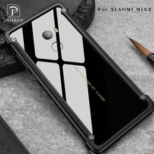 OATSBASF Luxury Airbag Metal Case For Xiaomi MI Mix 2 Case Personality Metal Bumper Cover Slim Case For Xiaomi MI Mix 2S Case(China)