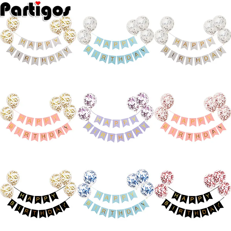 6pcs/set Happy Birthday Letter Banner Rose Gold Confetti Balloons Baby Shower Birthday Party Decorations girl Kids Party Globos
6pcs/set Happy Birthday Letter Banner Rose Gold Confetti Balloons Baby Shower Birthday Party Decorations girl Kids Party Globos