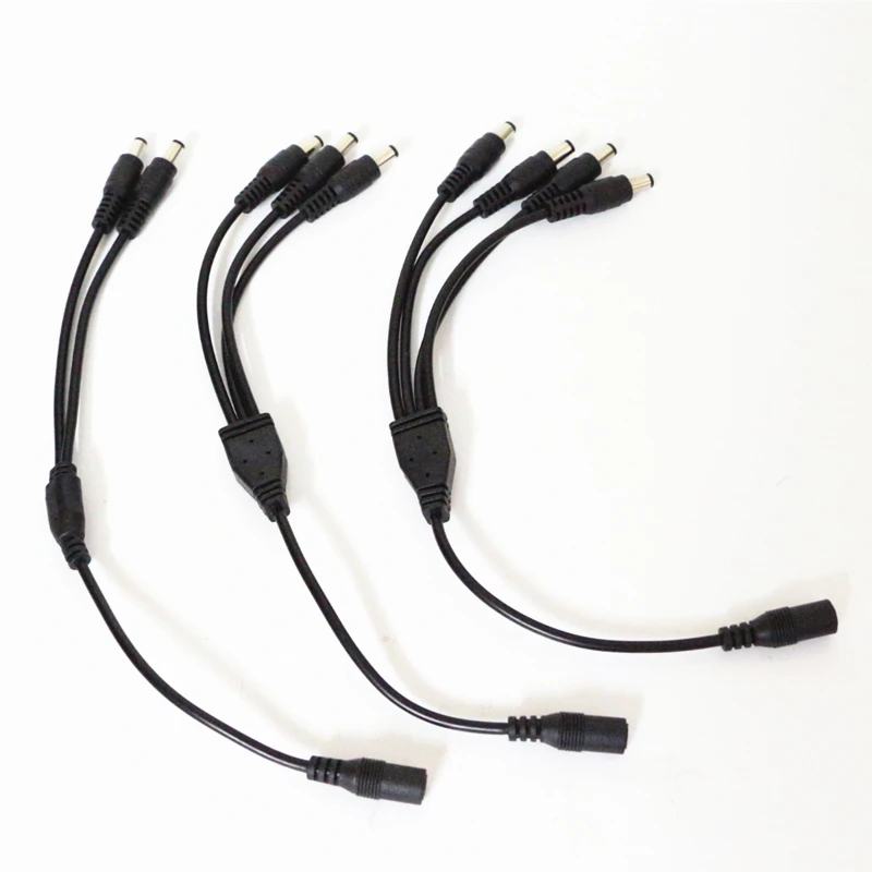 1 DC Female to 2 / 3 / 4 Male Connector Wire DC Power Splitter Adapter Cable LED DC Connector for LED Strip Controller CCTV
1 DC Female to 2 / 3 / 4 Male Connector Wire DC Power Splitter Adapter Cable LED DC Connector for LED Strip Controller CCTV