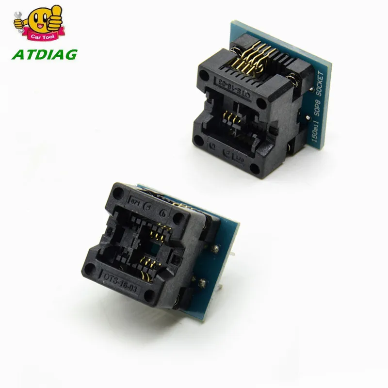 Adapter SOIC8 SOP8 to DIP8 EZ Socket Converter Module Programmer Output Power With 150mil Connector SOIC 8 SOP 8 To DIP 8
Adapter SOIC8 SOP8 to DIP8 EZ Socket Converter Module Programmer Output Power With 150mil Connector SOIC 8 SOP 8 To DIP 8