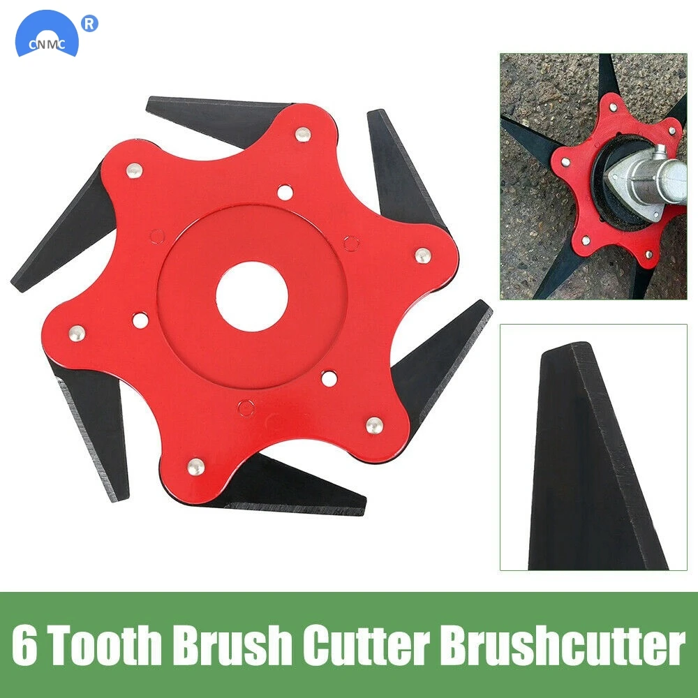 2019 Newest 6 Teeth Brush Cutter Blade Trimmer Metal Blades Trimmer Head 65Mn Garden Grass Trimmer Head For Lawn Mower
2019 Newest 6 Teeth Brush Cutter Blade Trimmer Metal Blades Trimmer Head 65Mn Garden Grass Trimmer Head For Lawn Mower