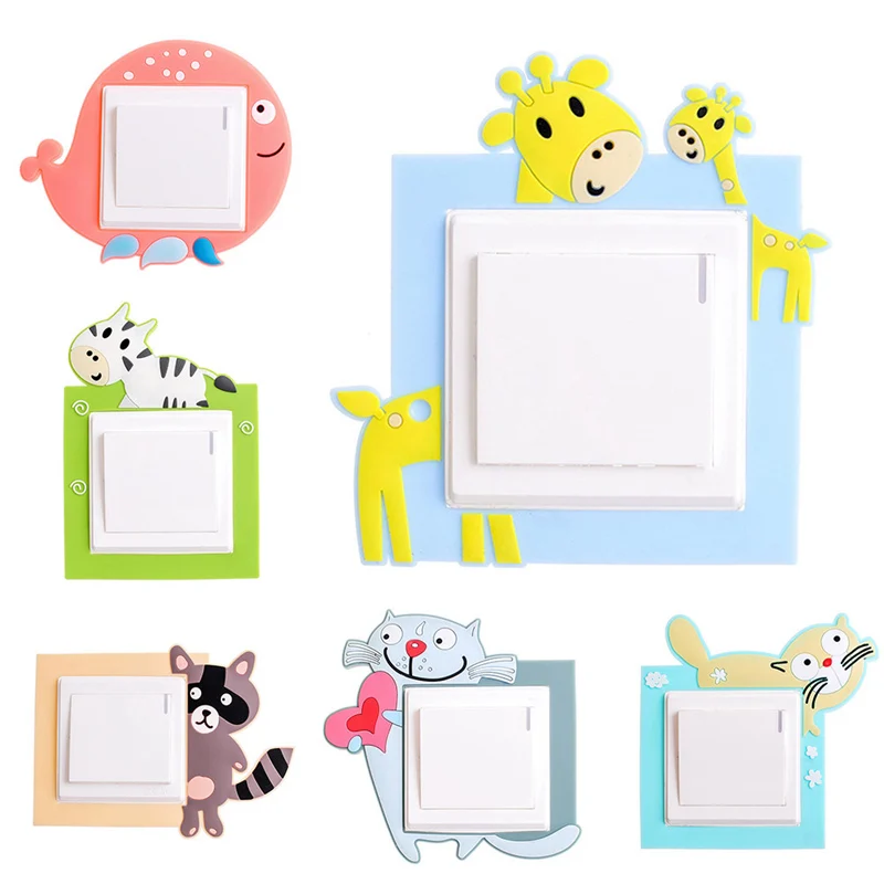 Creative Cute Cartoon Power Socket Stickers Decoration Switch Cover Socket Wall Stickers Home Decor
Creative Cute Cartoon Power Socket Stickers Decoration Switch Cover Socket Wall Stickers Home Decor