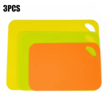 3pcs Plastic Kitchen Cutting Board Mat Set Chopping Blocks Non-slip Cutting Board Folding Chopping Board Kitchen Gadgets
3pcs Plastic Kitchen Cutting Board Mat Set Chopping Blocks Non-slip Cutting Board Folding Chopping Board Kitchen Gadgets