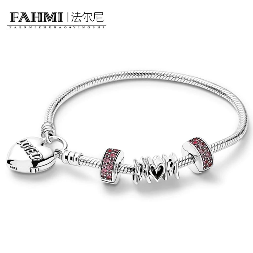 FAHMI 100% 925 Sterling Silver B801155 Mom Bracelet Gift Set 2019 Mother's Day Original Fashion Jewelry Free Shipping
FAHMI 100% 925 Sterling Silver B801155 Mom Bracelet Gift Set 2019 Mother's Day Original Fashion Jewelry Free Shipping