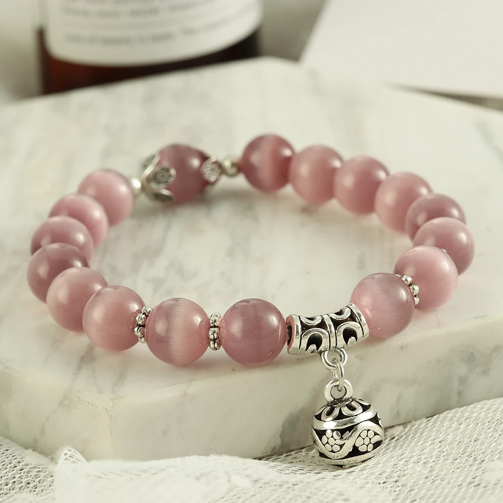 1pcs Natural opal beads bracelets crystal fashion women bracelet vintage stainless steel bracelets charm jewelry gifts for women
1pcs Natural opal beads bracelets crystal fashion women bracelet vintage stainless steel bracelets charm jewelry gifts for women