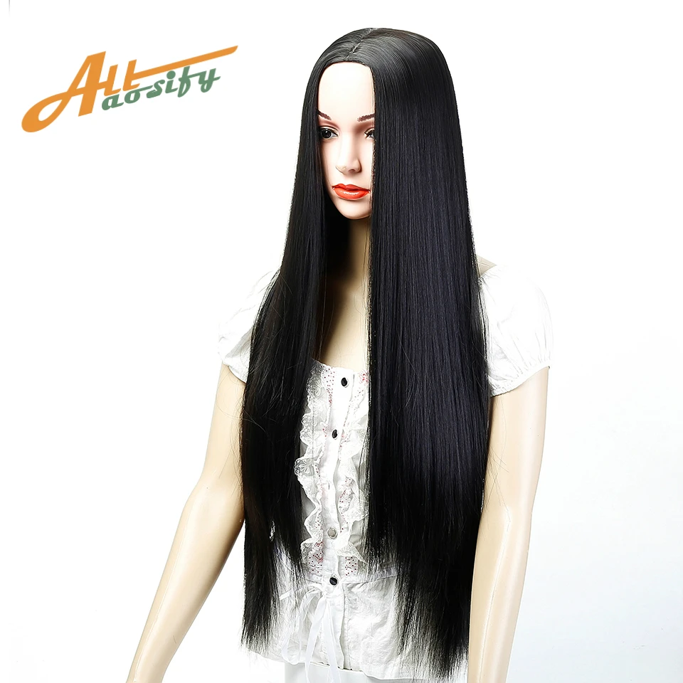 Allaosify Long Straight Wigs Black Ombre Color Hair 11 Colors High Temperature Fiber Cosplay Wig for Women
Allaosify Long Straight Wigs Black Ombre Color Hair 11 Colors High Temperature Fiber Cosplay Wig for Women
