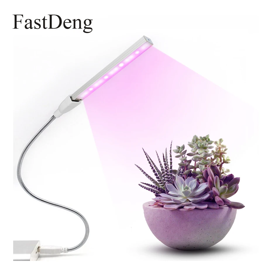 Plant Light USB LED Plant Growth Lamp DC5V 3W Full Spectrum LED Grow Light Growing Lamp for Flower Hydroponics System Greenhouse
Plant Light USB LED Plant Growth Lamp DC5V 3W Full Spectrum LED Grow Light Growing Lamp for Flower Hydroponics System Greenhouse