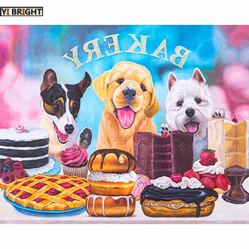 5D DIY Diamond painting Cross stitch Full Square Diamond embroidery Full Round Diamond mosaic Ice-Cream Cake Dogs
5D DIY Diamond painting Cross stitch Full Square Diamond embroidery Full Round Diamond mosaic Ice-Cream Cake Dogs