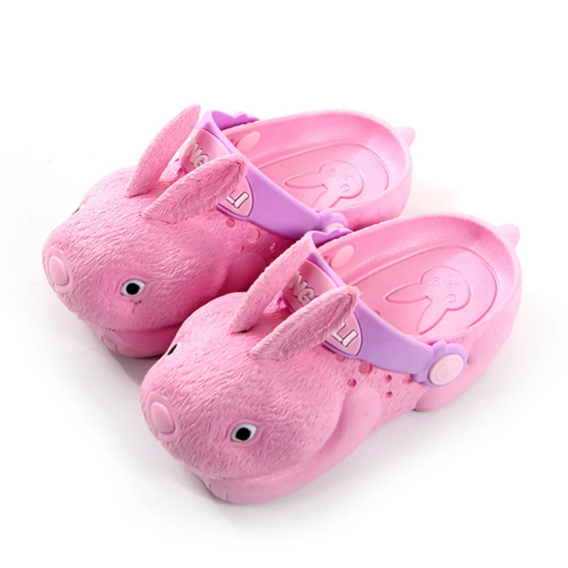 Summer Baby Boys Girls Sandals Anmial Cartoon 3D Rabbit Style Children Baby Shoes Child Slipper Breathable 1-6 Years Pink Blue
Summer Baby Boys Girls Sandals Anmial Cartoon 3D Rabbit Style Children Baby Shoes Child Slipper Breathable 1-6 Years Pink Blue
