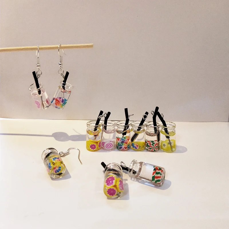 10pcs Sweet Candy Drink Bottle Resin Charms 3D Transparent Glass Beverage Bottle Pendants Floating Earring Jewelry Finding YZ491
10pcs Sweet Candy Drink Bottle Resin Charms 3D Transparent Glass Beverage Bottle Pendants Floating Earring Jewelry Finding YZ491